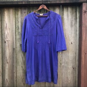 Vintage Adini India designer mini dress